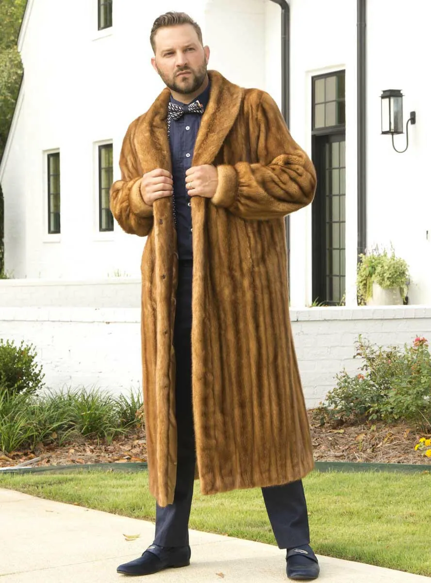 Men's Mink Fur Coat