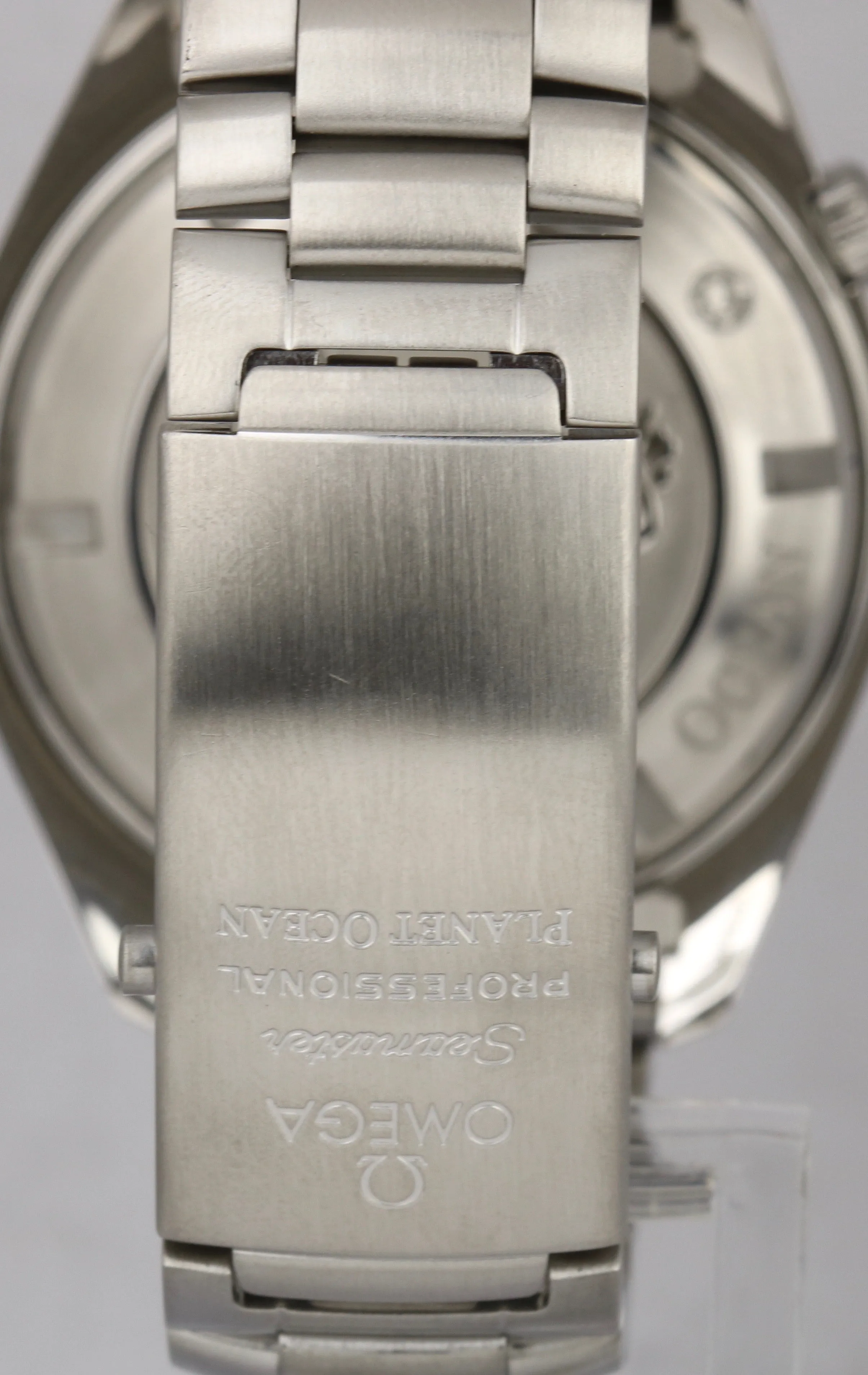 Men's Omega Seamaster Planet Ocean XL 45.5mm Orange Chronograph Watch 2208.50