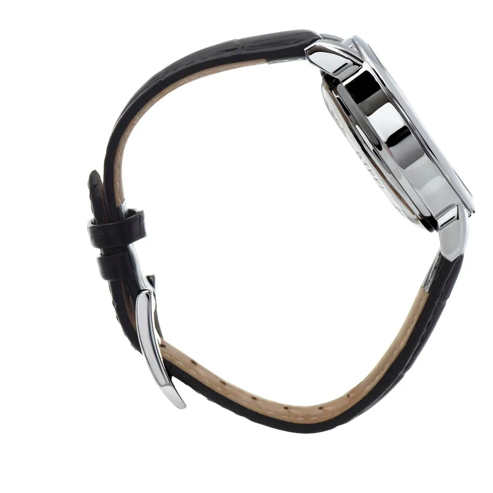Men's Openwork Luxury Watch Leather Strap Gift for Fiancé | Boyfriend -  OPW_GROOM M48