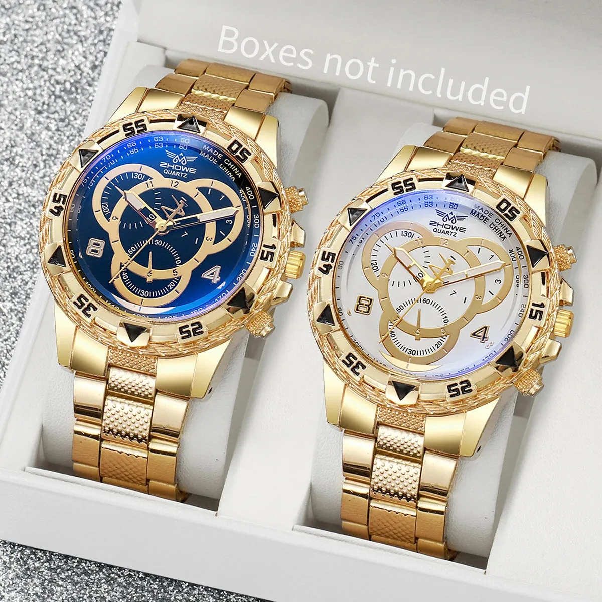 Men's Stylish Stainless Steel Quartz Watch - Perfect Birthday Gift