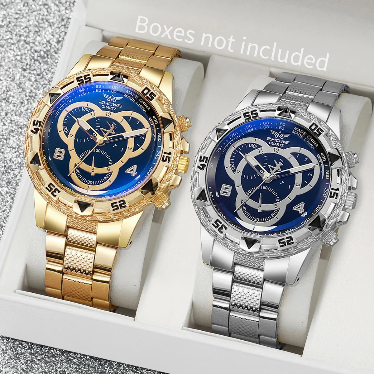 Men's Stylish Stainless Steel Quartz Watch - Perfect Birthday Gift