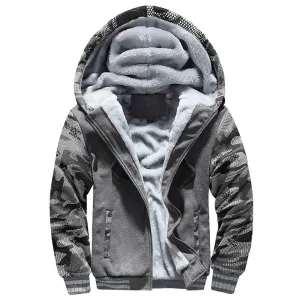 Men's Thicken Fleece-Lined Winter Jacket