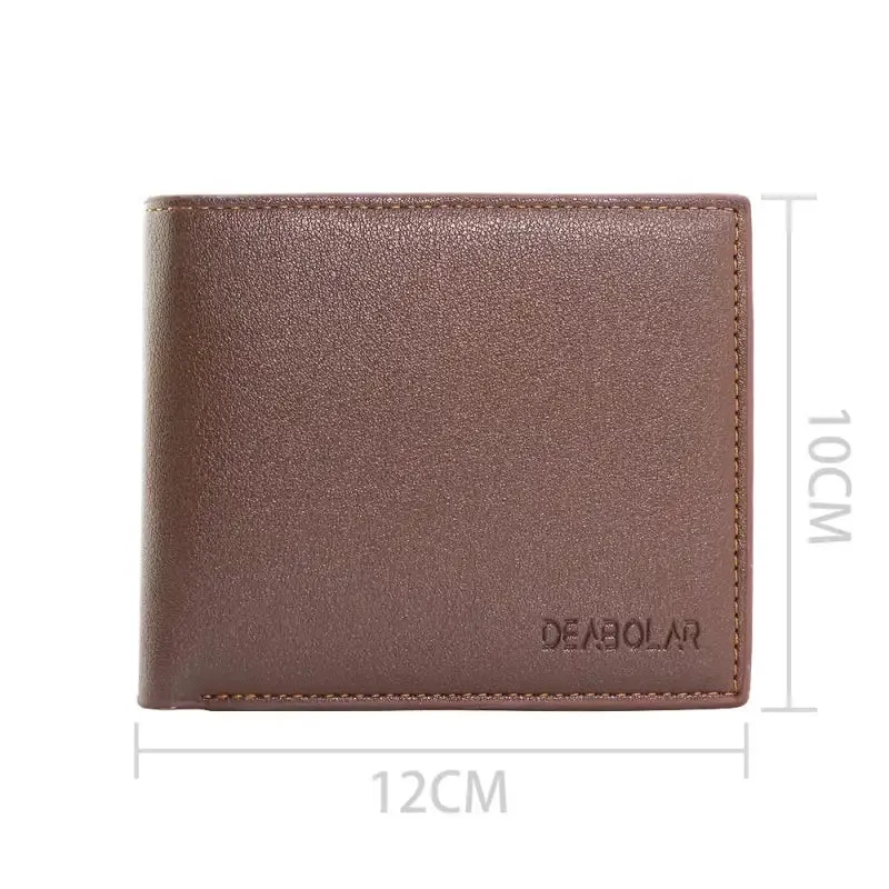 Men's Wallet Zipper with High-Quality Leather & Secure Zippered Closure