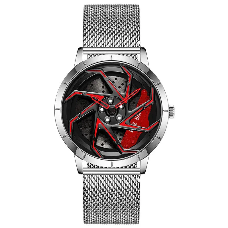 Men's Waterproof Fashion Watch with Belt Strap