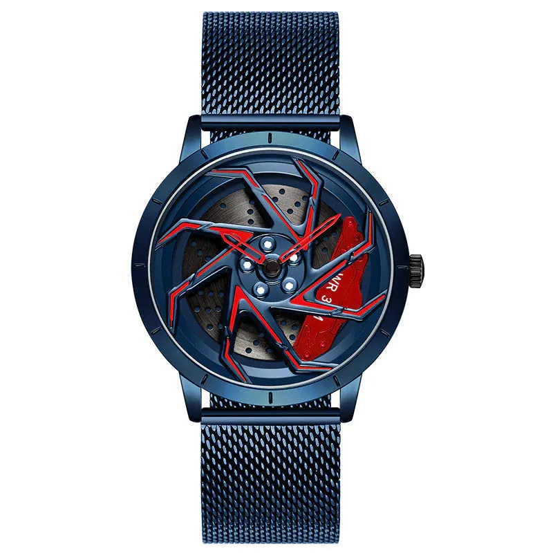 Men's Waterproof Fashion Watch with Belt Strap