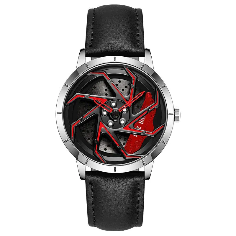 Men's Waterproof Fashion Watch with Belt Strap