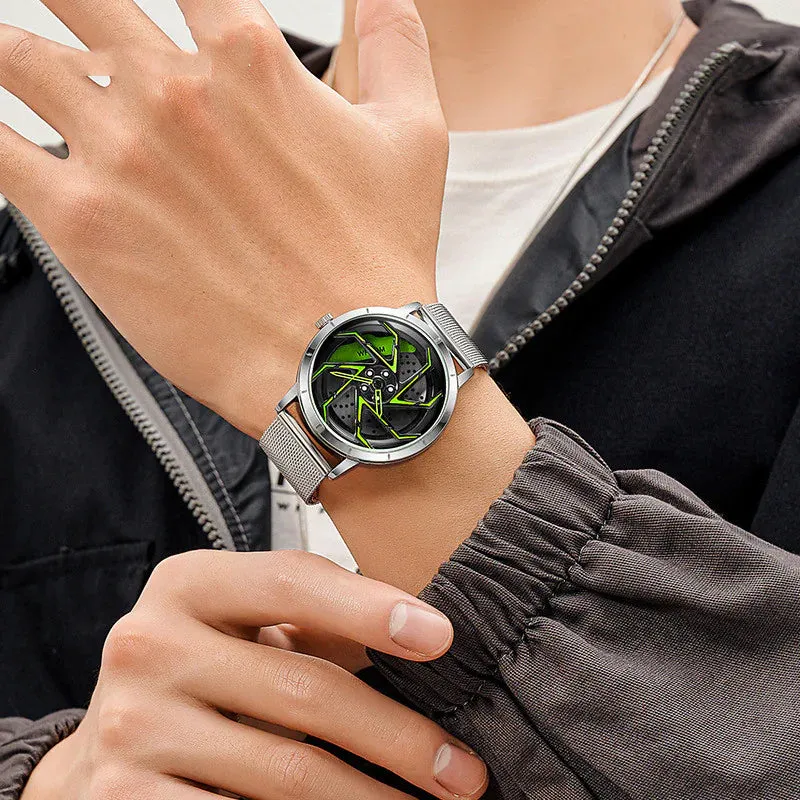 Men's Waterproof Fashion Watch with Belt Strap