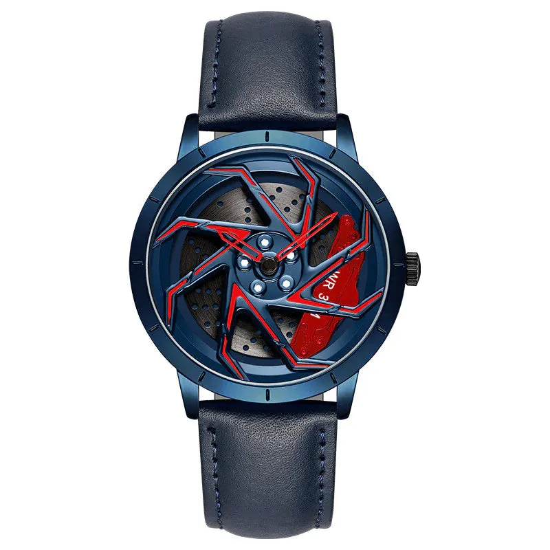 Men's Waterproof Fashion Watch with Belt Strap