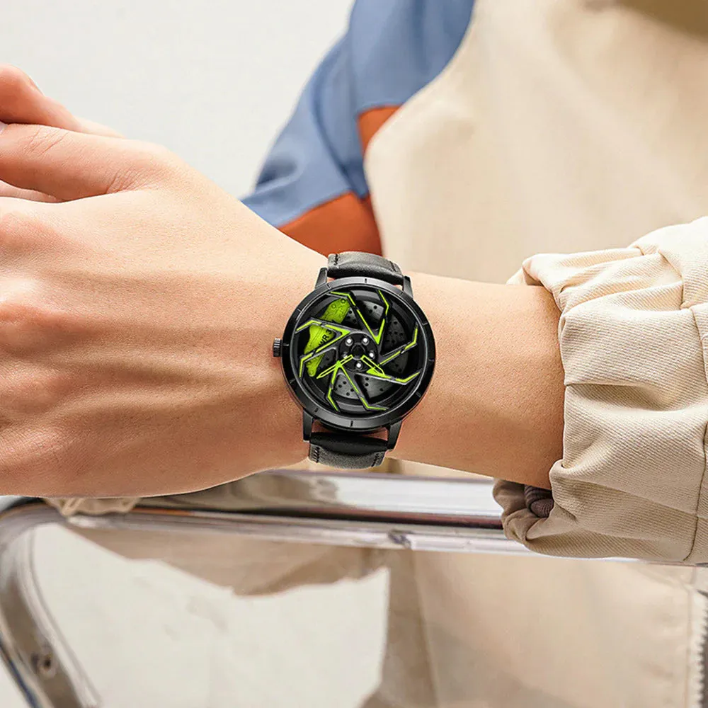 Men's Waterproof Fashion Watch with Belt Strap