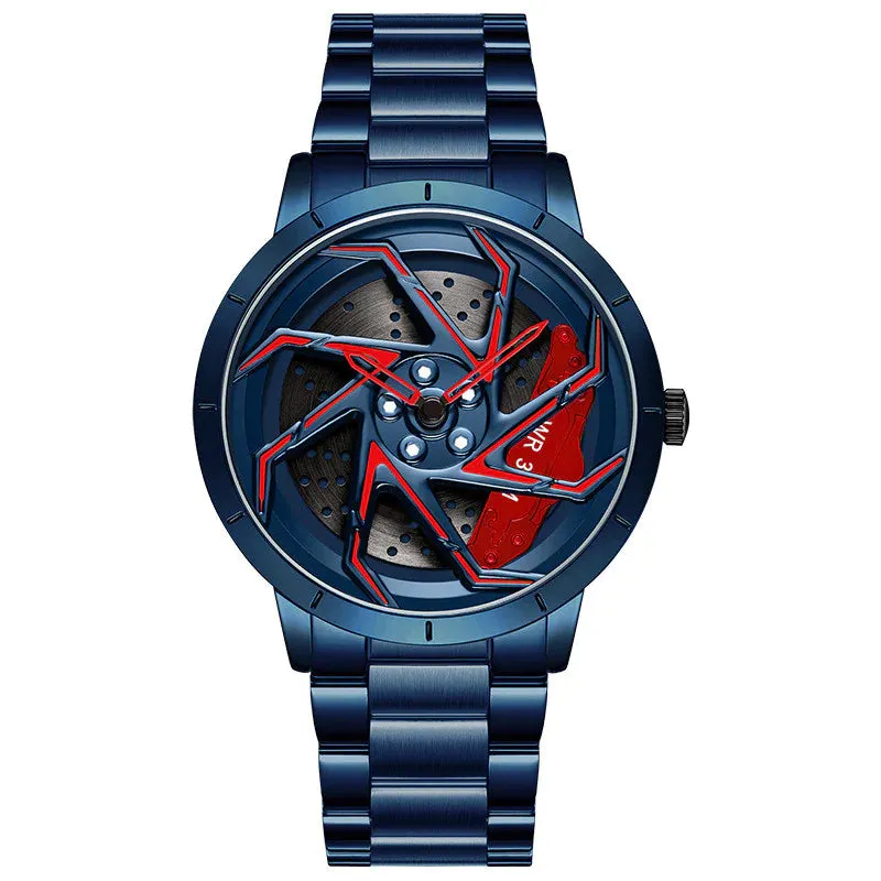 Men's Waterproof Fashion Watch with Belt Strap