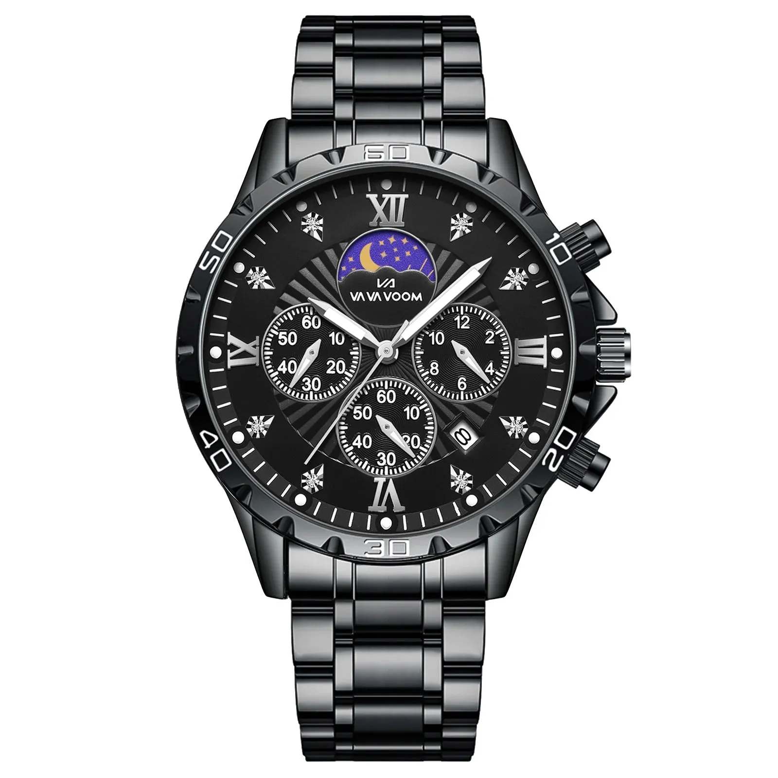 Men's Waterproof Luminous Calendar Quartz Watch