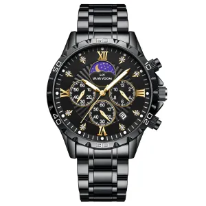 Men's Waterproof Luminous Calendar Quartz Watch