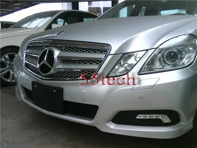 Mercedes Benz W212 E-Class Grille 2 Fin with LED Illuminated Star