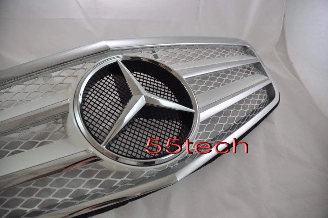 Mercedes Benz W212 E-Class Grille 2 Fin with LED Illuminated Star
