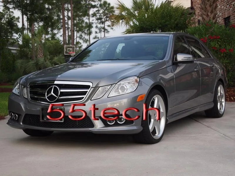 Mercedes Benz W212 E-Class Grille 2 Fin with LED Illuminated Star