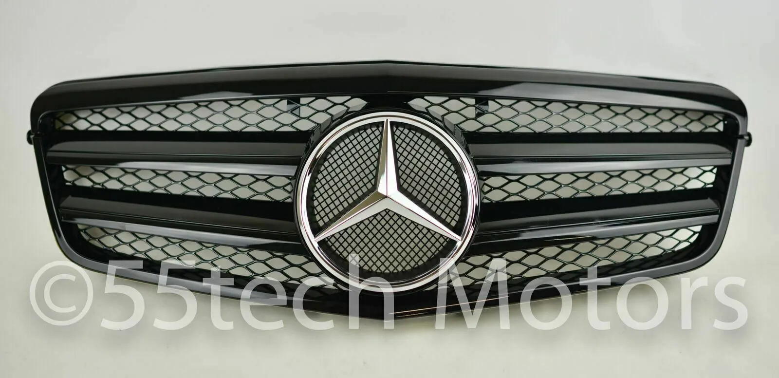 Mercedes Benz W212 E-Class Grille 2 Fin with LED Illuminated Star
