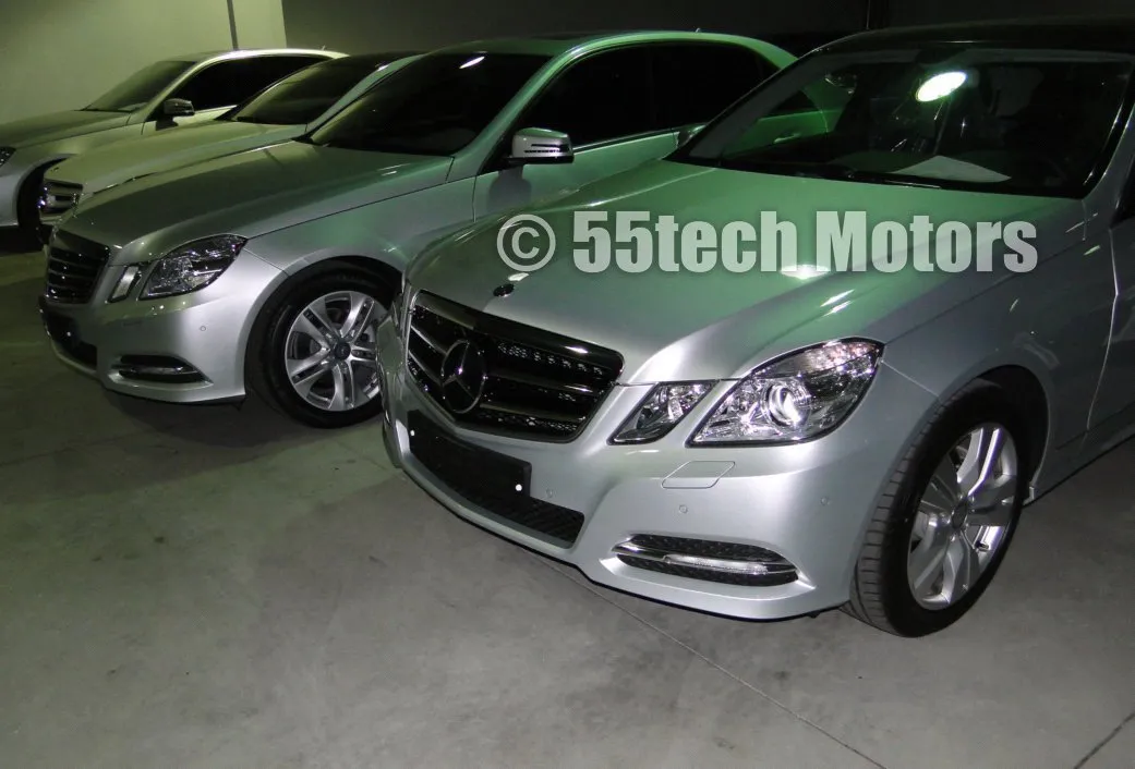 Mercedes Benz W212 E-Class Grille 2 Fin with LED Illuminated Star