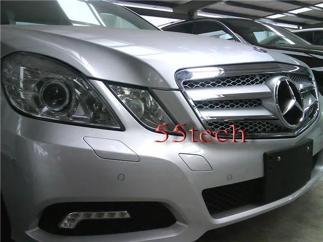 Mercedes Benz W212 E-Class Grille 2 Fin with LED Illuminated Star