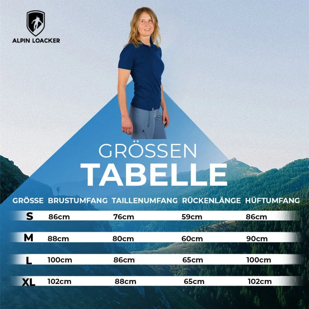 Merino Poloshirt Damen