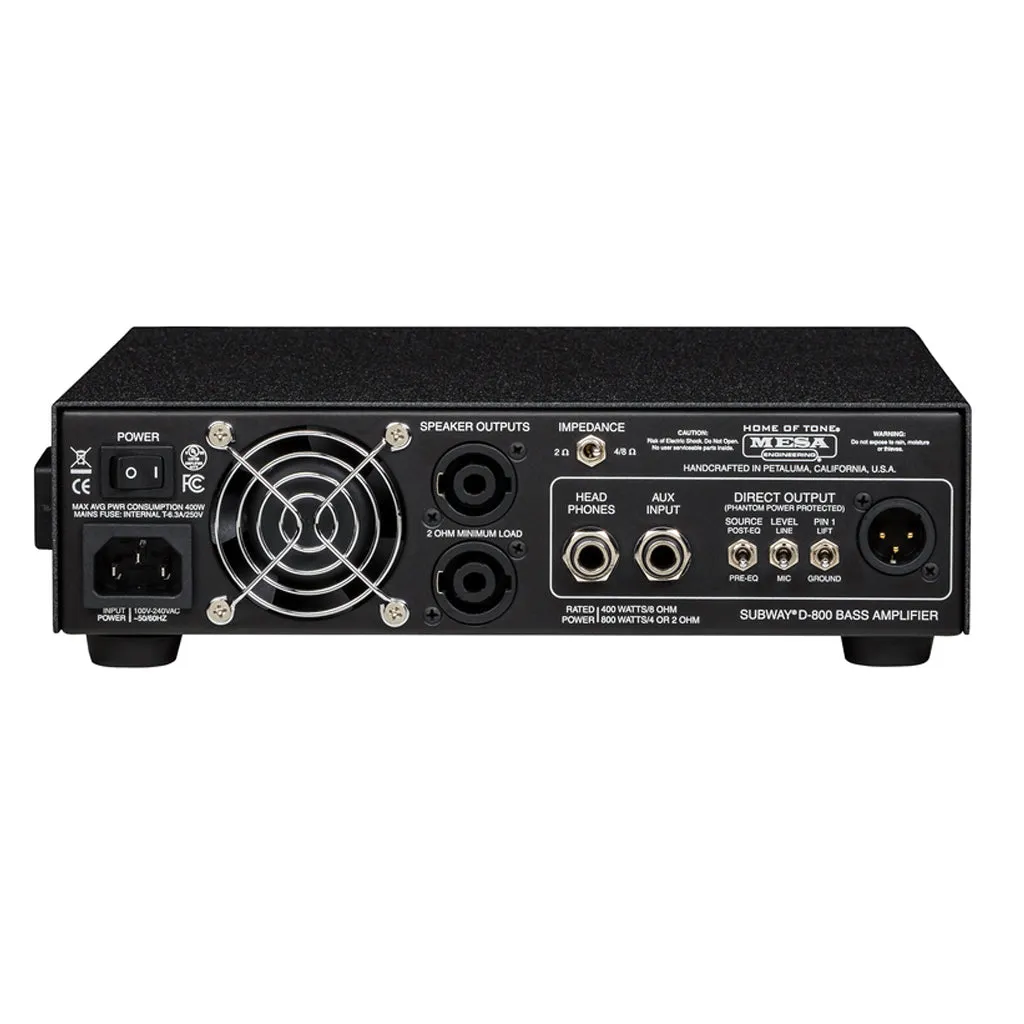 Mesa Boogie Subway D-800 Bass Head