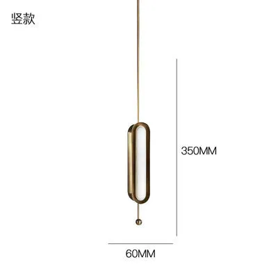 Metal Circuit LED Pendant Lamp