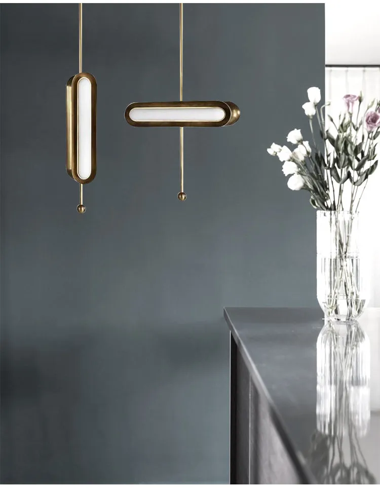 Metal Circuit LED Pendant Lamp