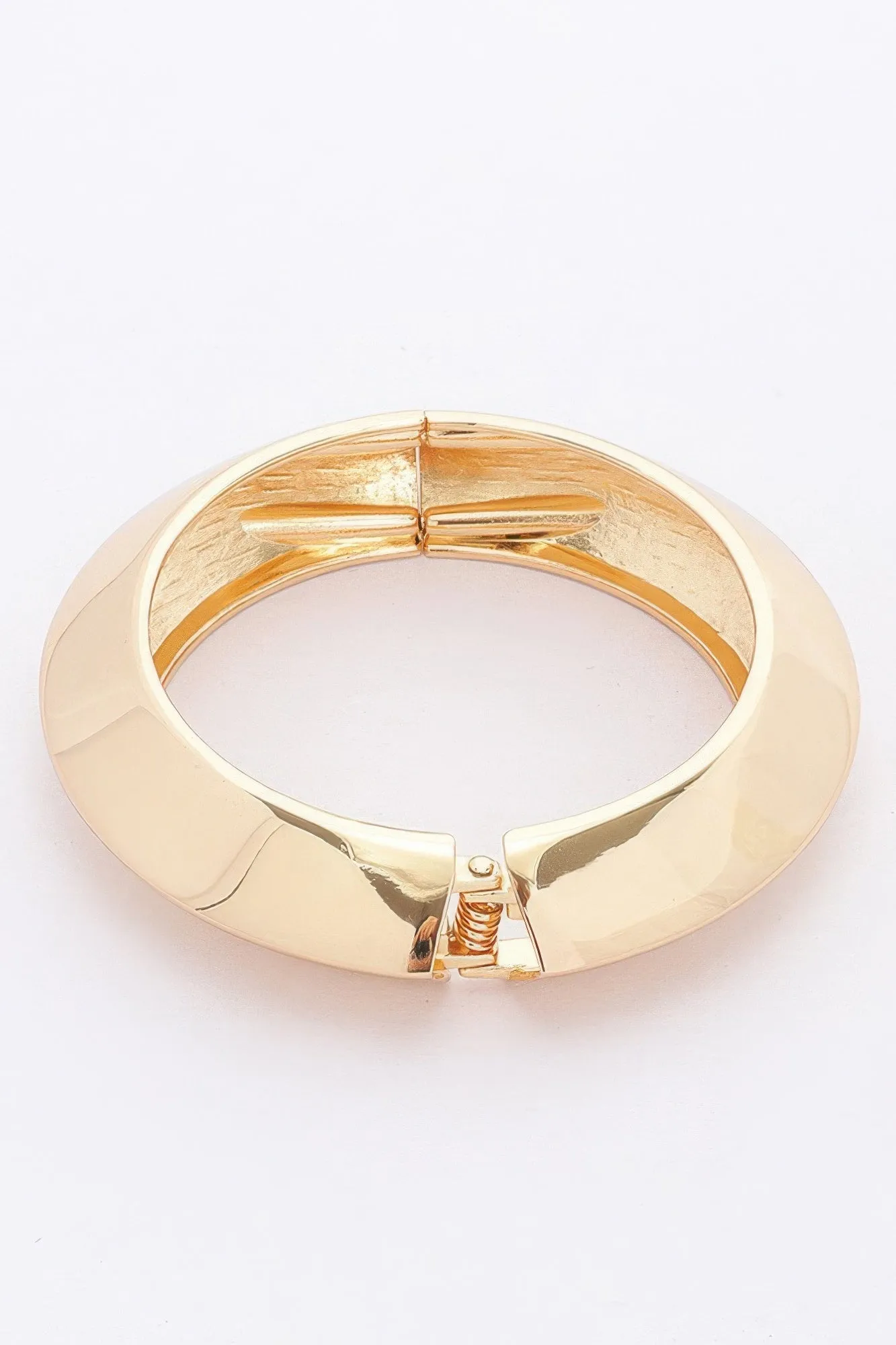 Metal Spring Hinge Bracelet