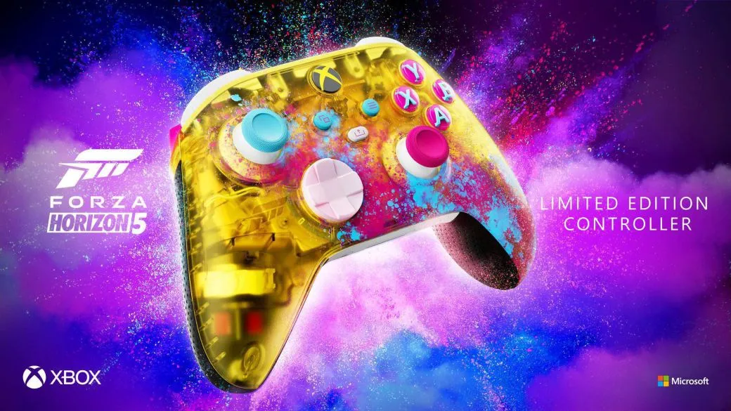 Microsoft FORZA Horizon 5 Limited Edition Controller for Xbox Series X|S and Xbox One (Latest Model)