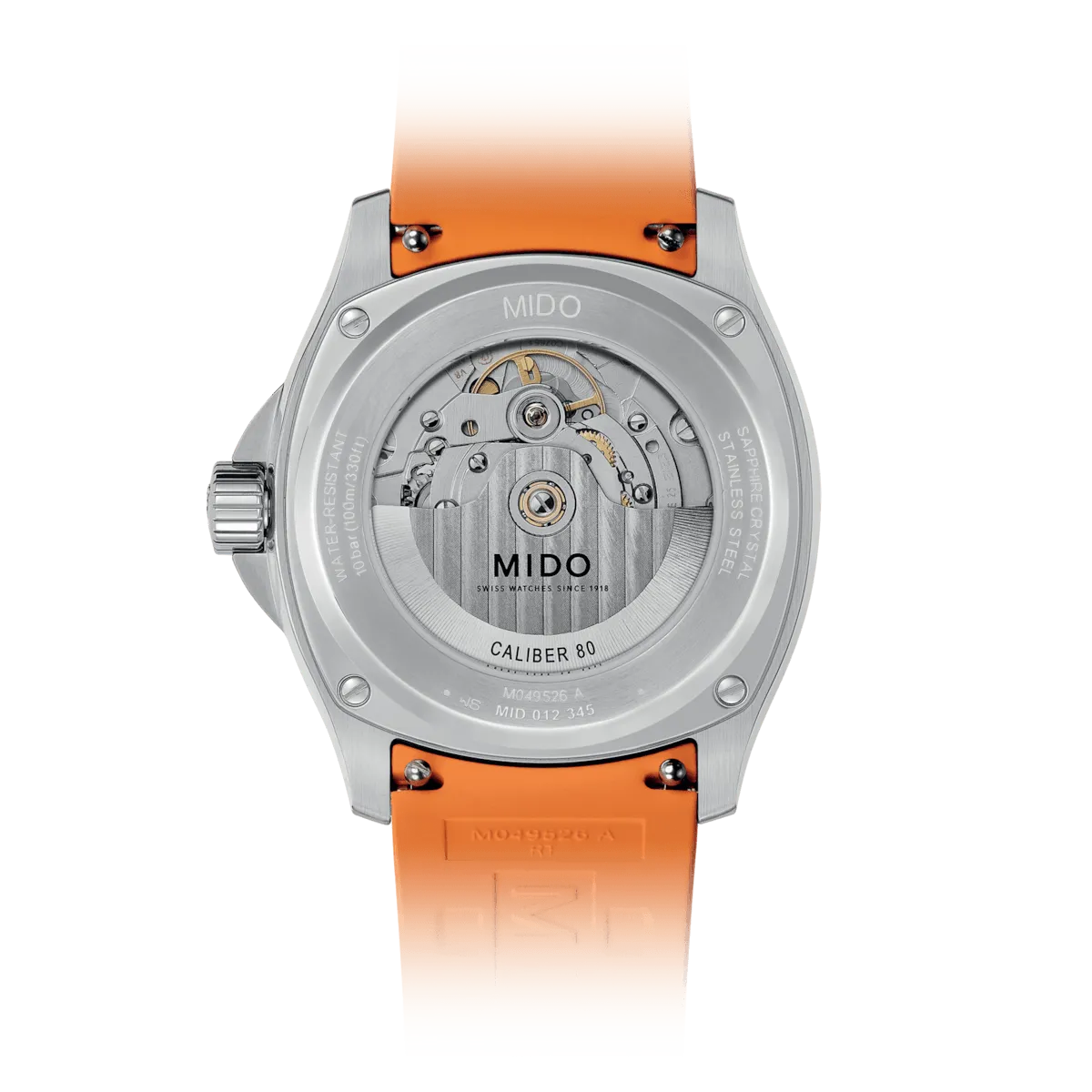 Mido Multifort TV watch big date 40mm gray automatic steel m049.526.17.081.00