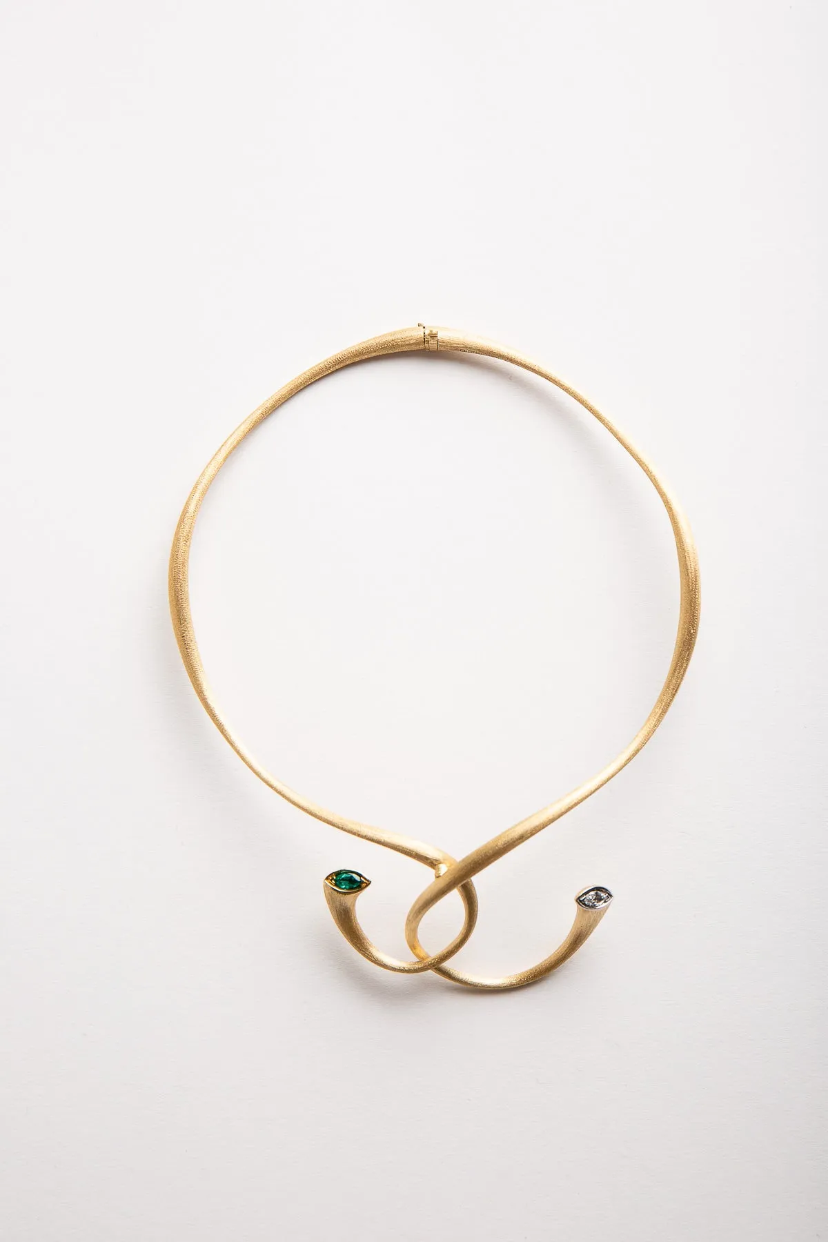 MIKE JOSEPH | DIAMOND/EMERALD NECKLACE