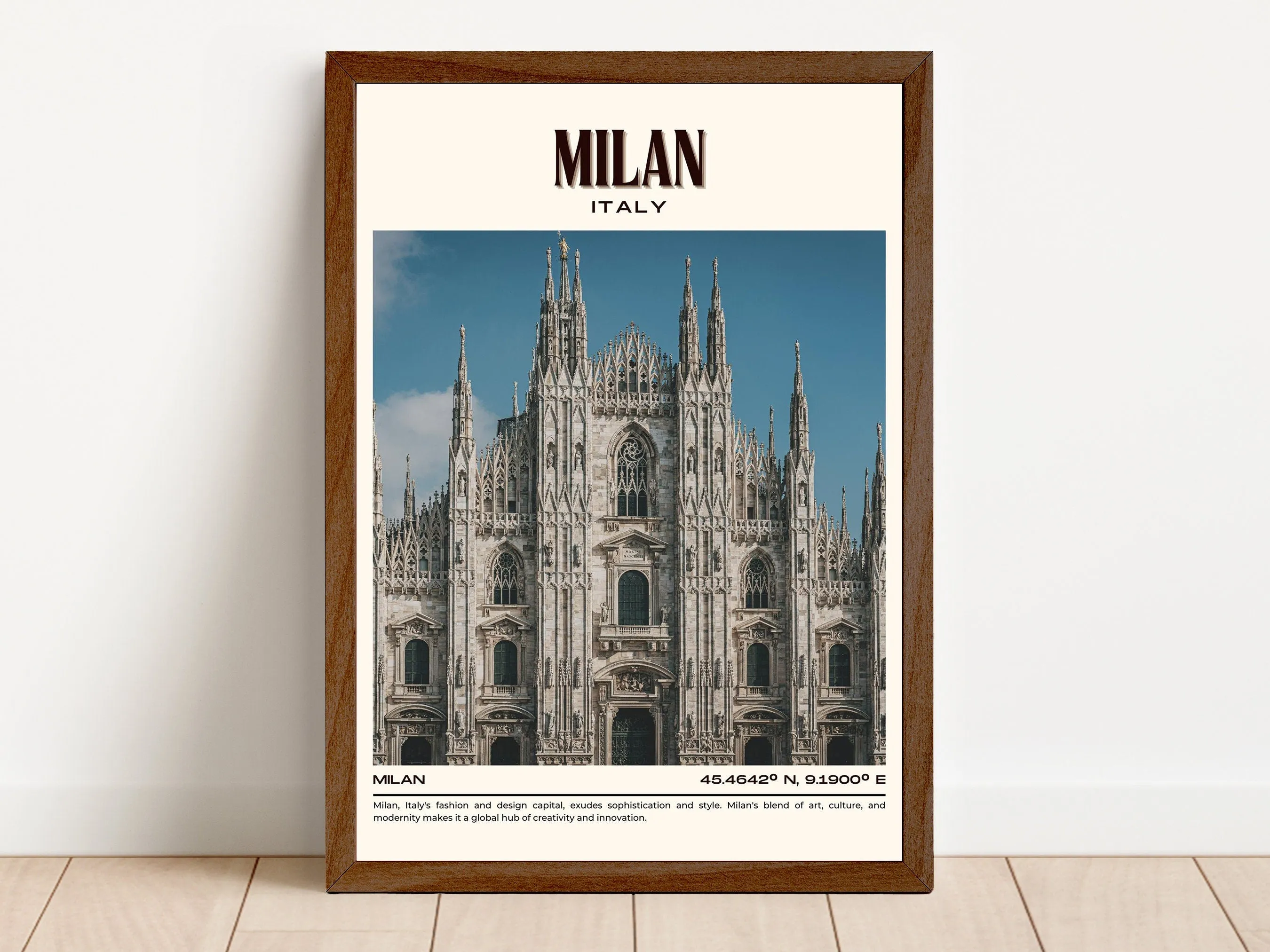 Milan Vintage Wall Art, Italy