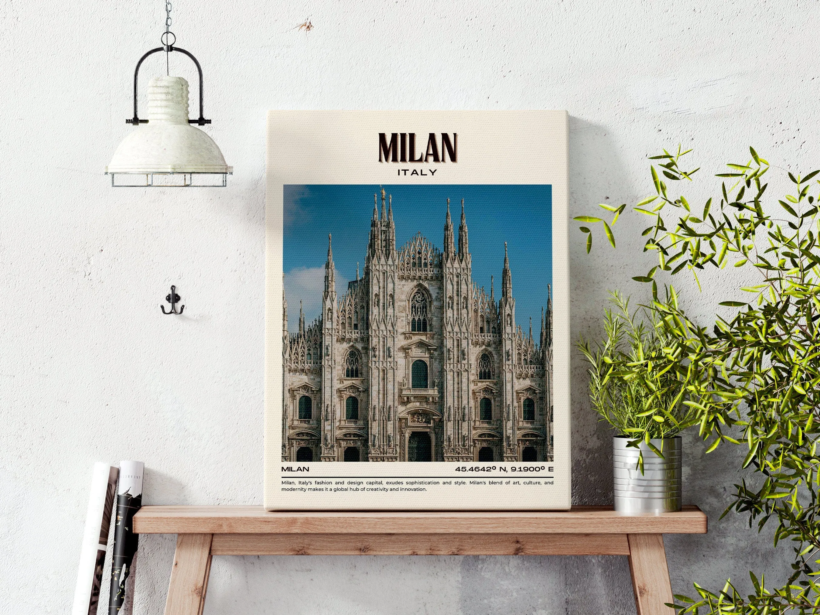 Milan Vintage Wall Art, Italy