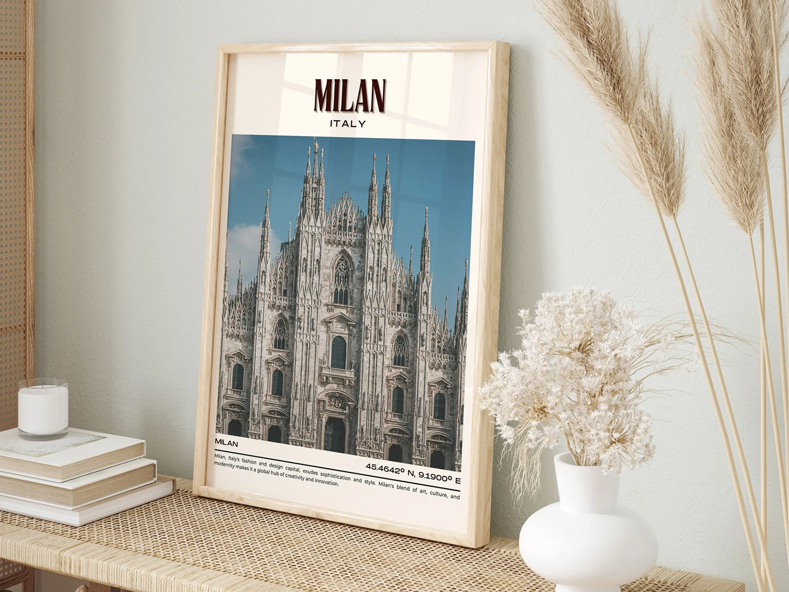 Milan Vintage Wall Art, Italy