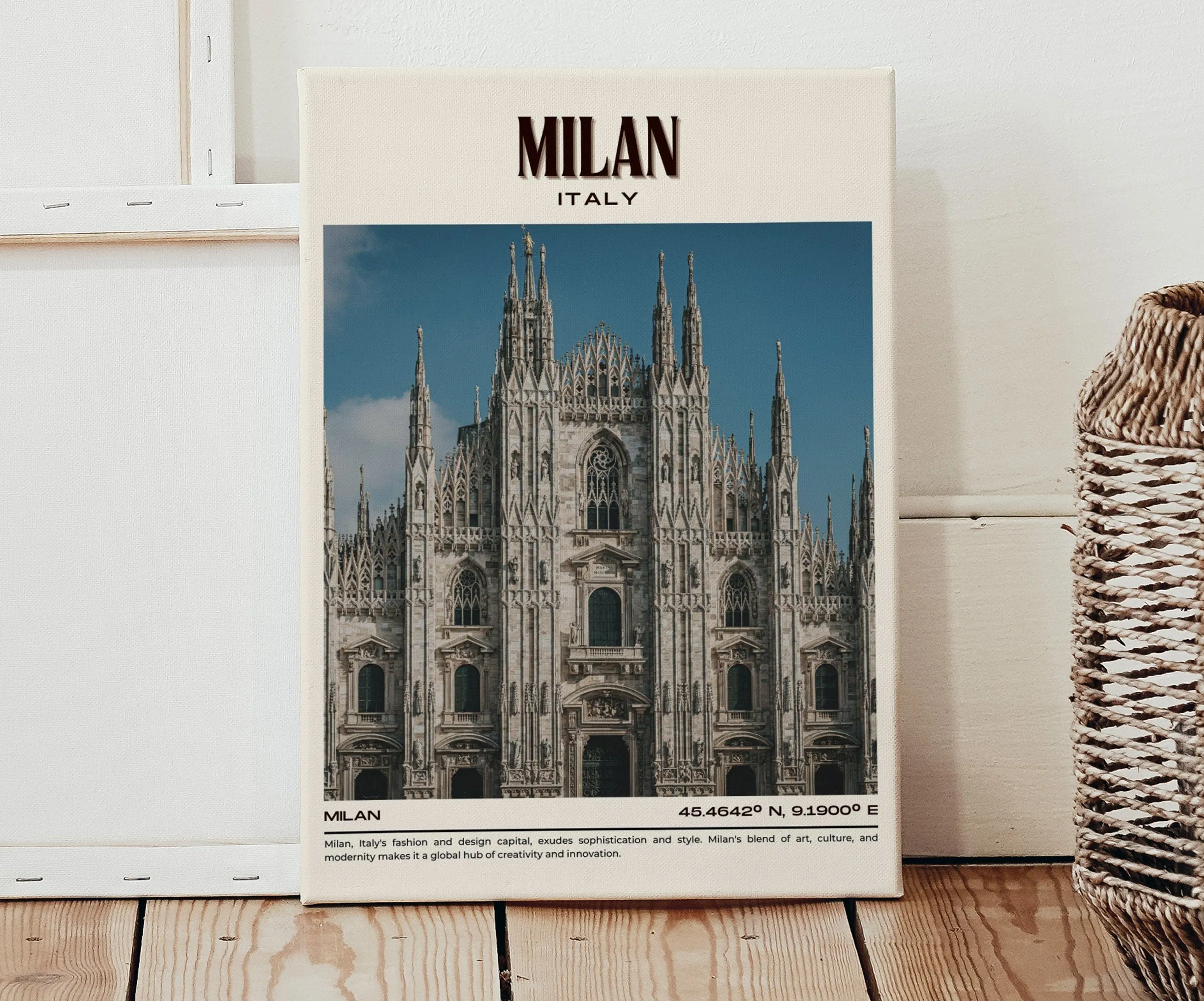 Milan Vintage Wall Art, Italy