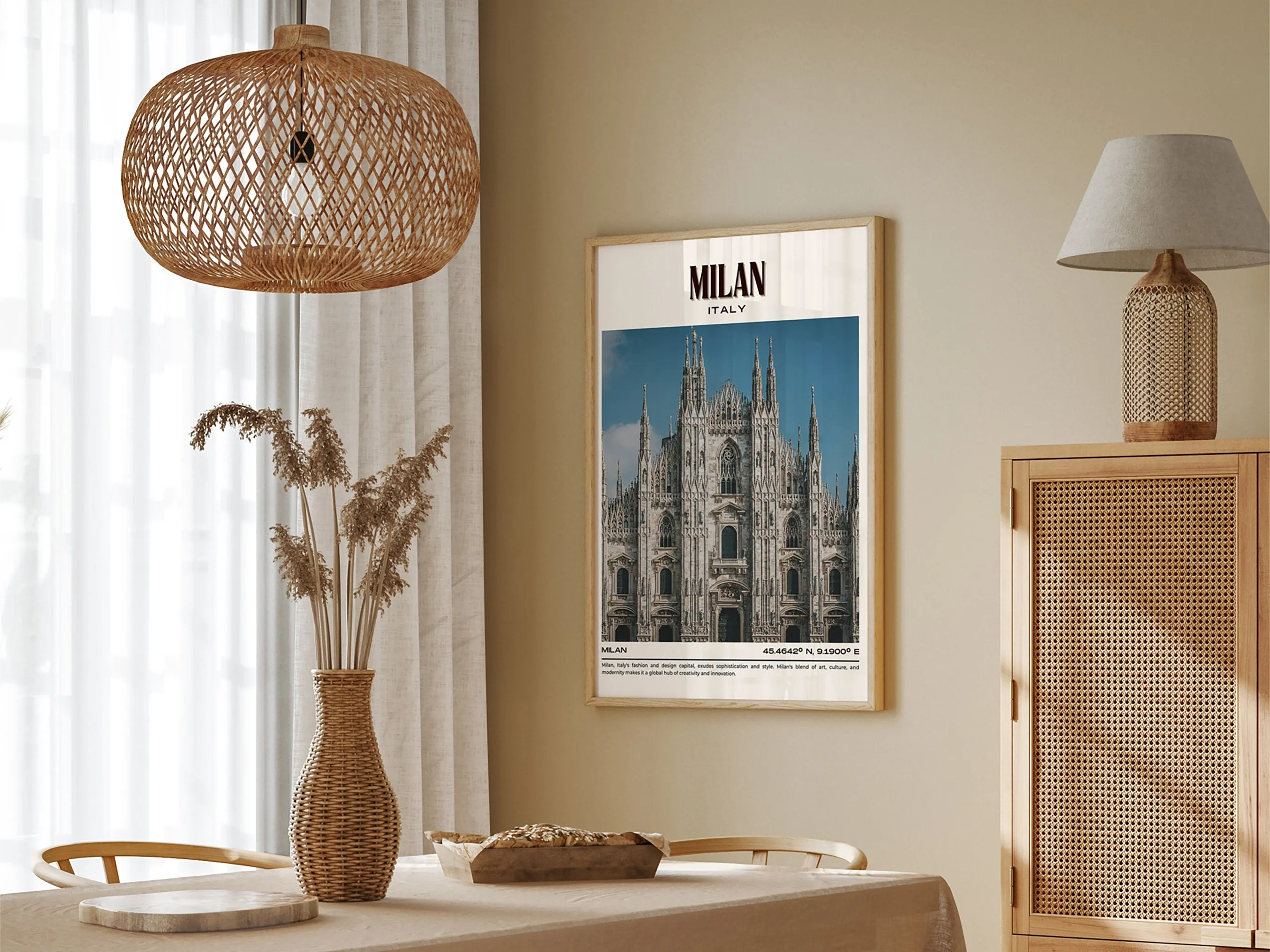 Milan Vintage Wall Art, Italy