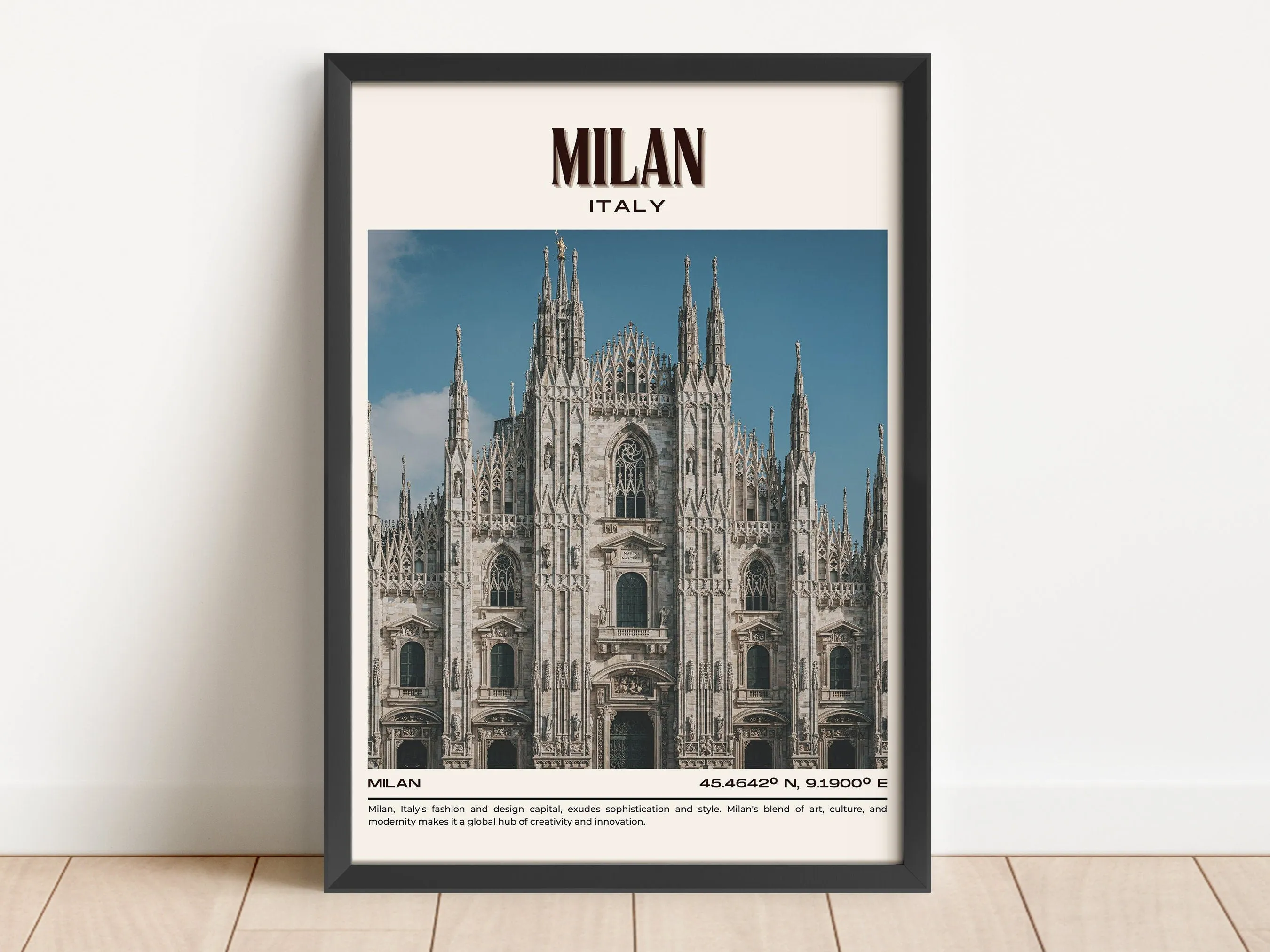 Milan Vintage Wall Art, Italy