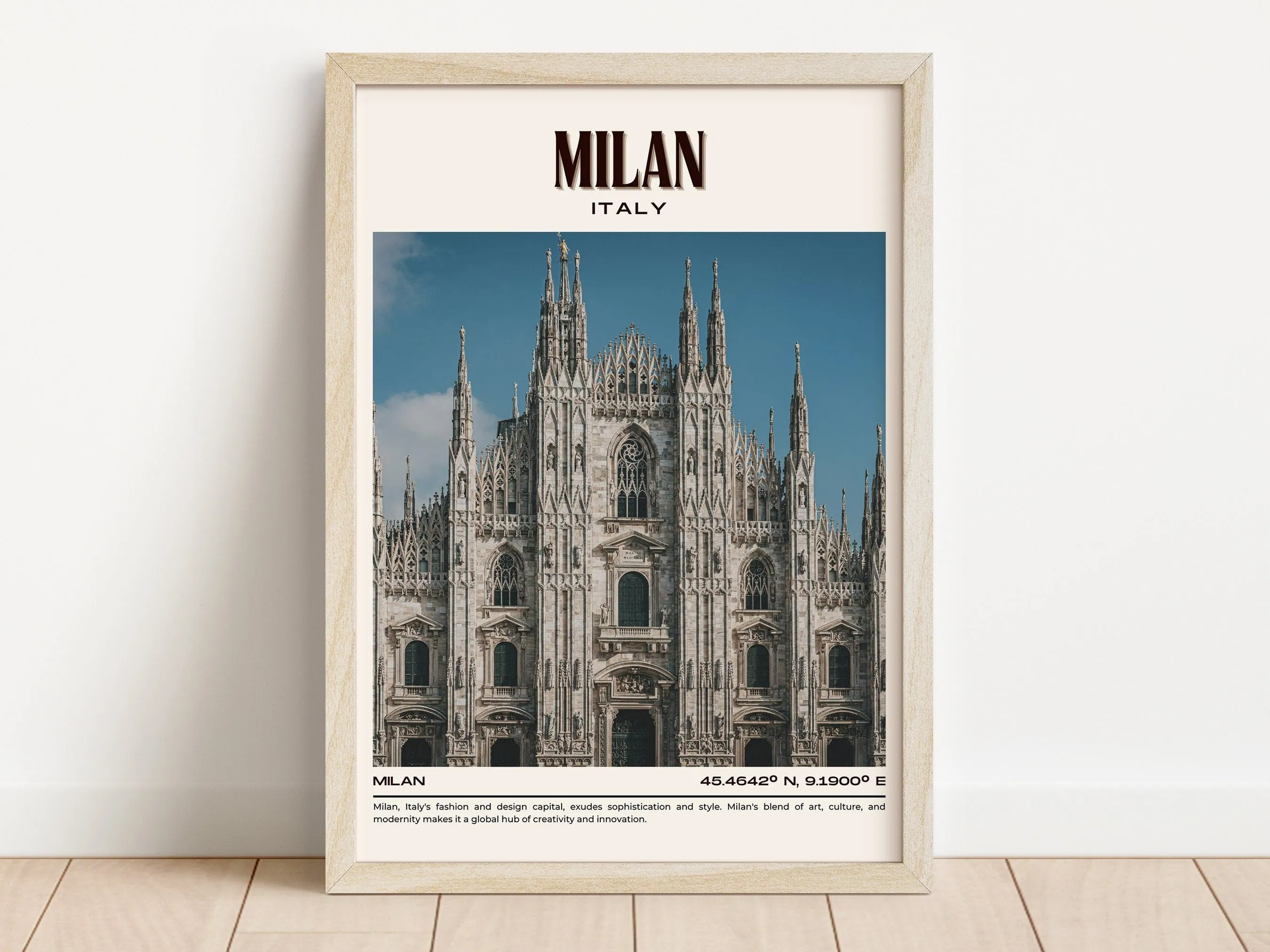 Milan Vintage Wall Art, Italy