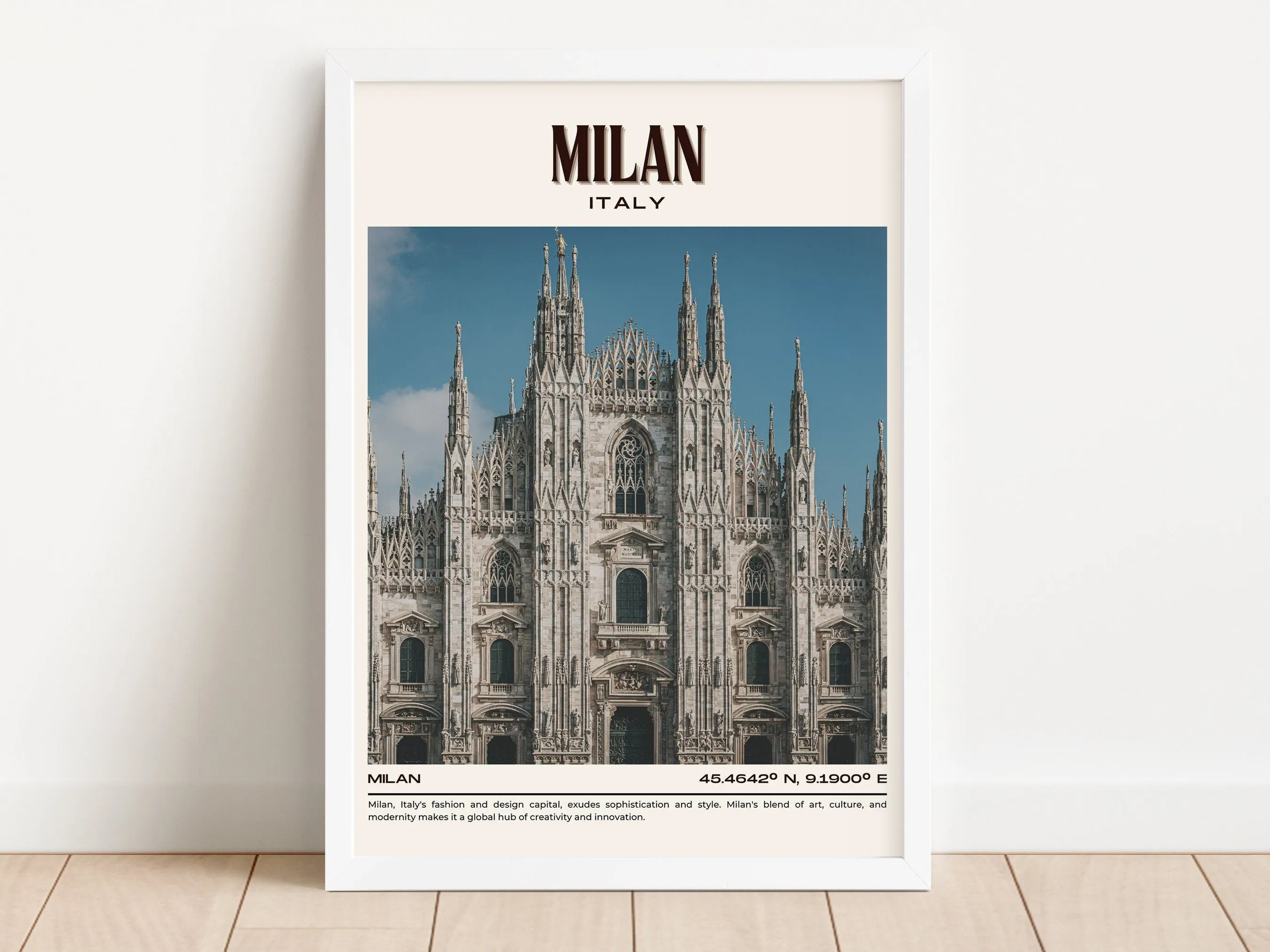 Milan Vintage Wall Art, Italy
