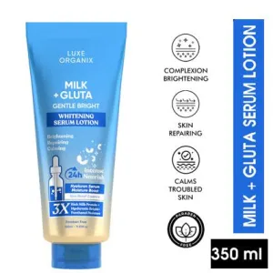 Milk   Gluta Whitening Serum Lotion 350ml