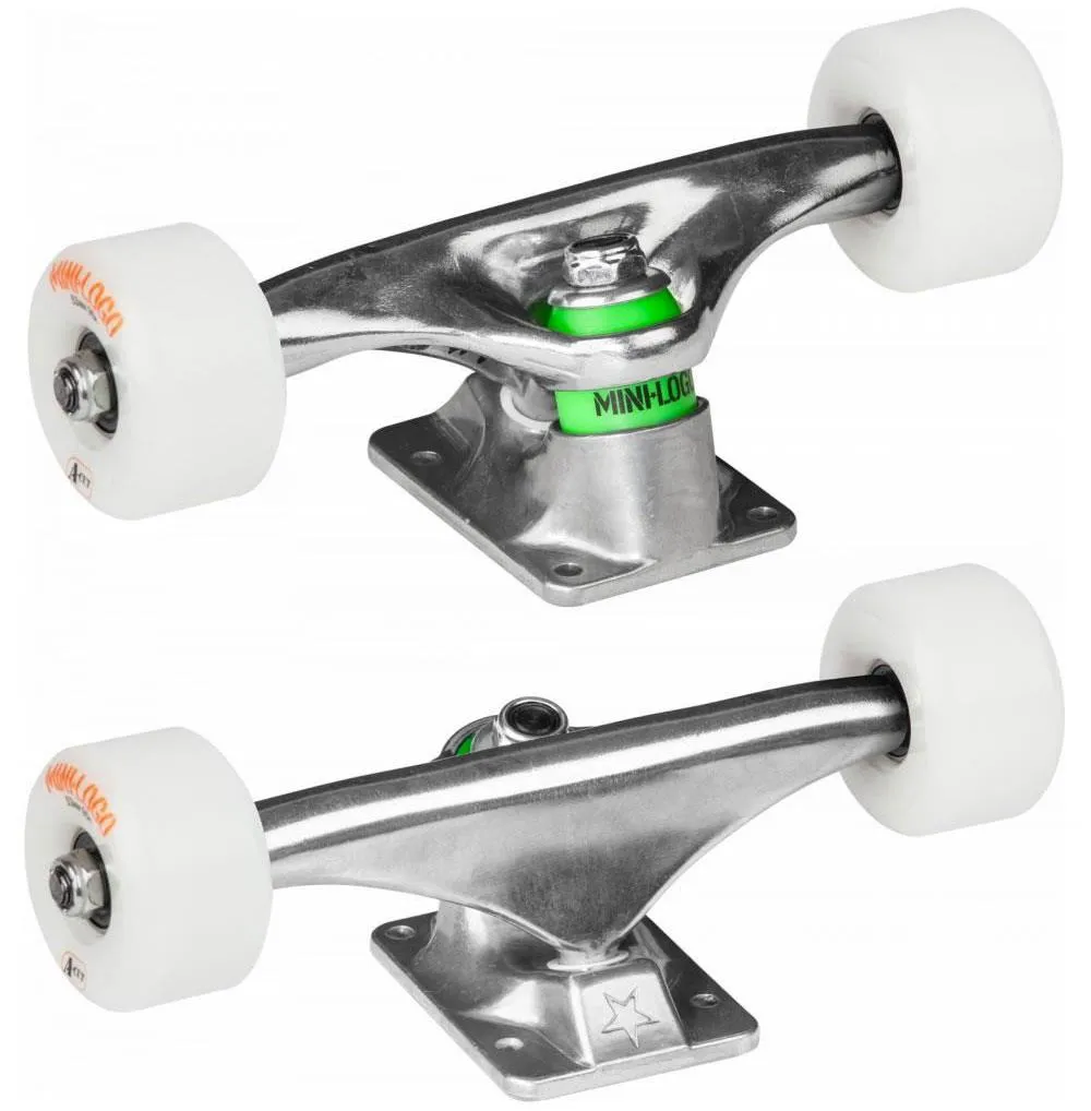 Mini Logo Truck 53mm Wheels Raw Undercarriage Kit  - 7.13"