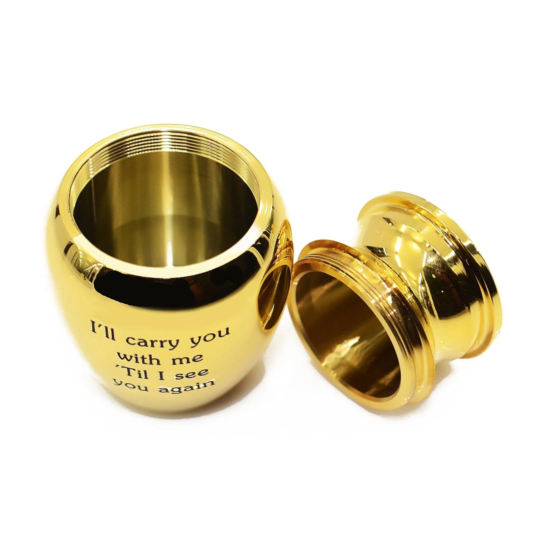 MINI Personalised Photo Keepsake Urn in Luxury Gift Box