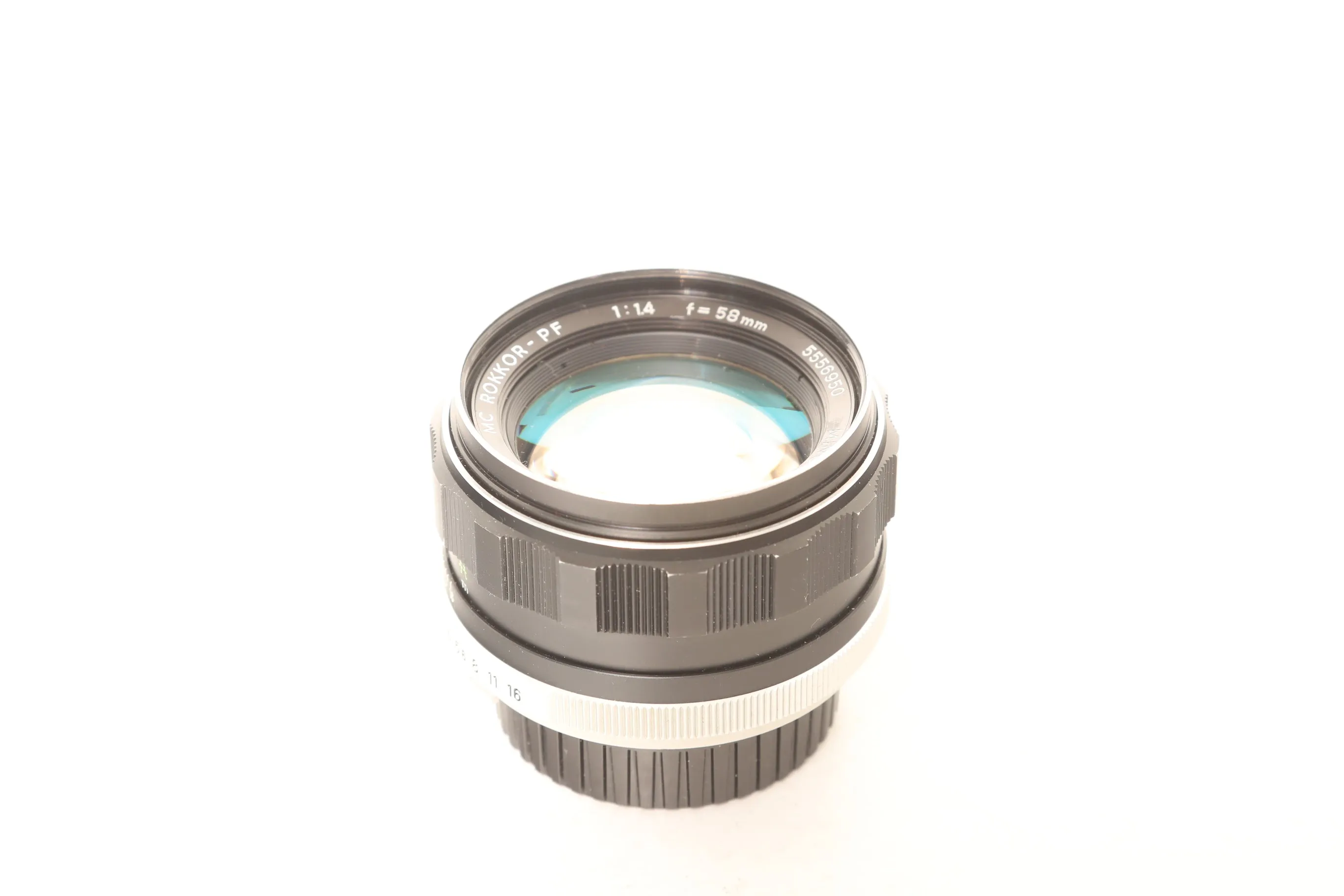 Minolta 58mm f1.4 MC Rokkor-PF