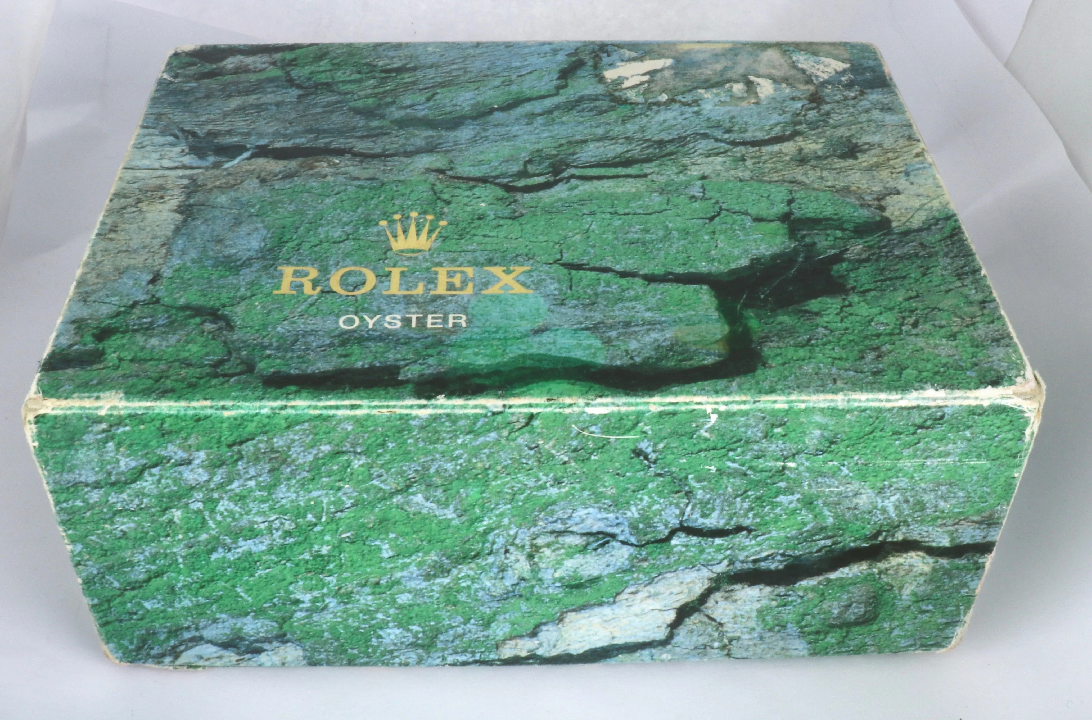 MINT 2002 Rolex Submariner Slate Serti Diamond Sapphire 16613 Two-Tone Blue 40mm