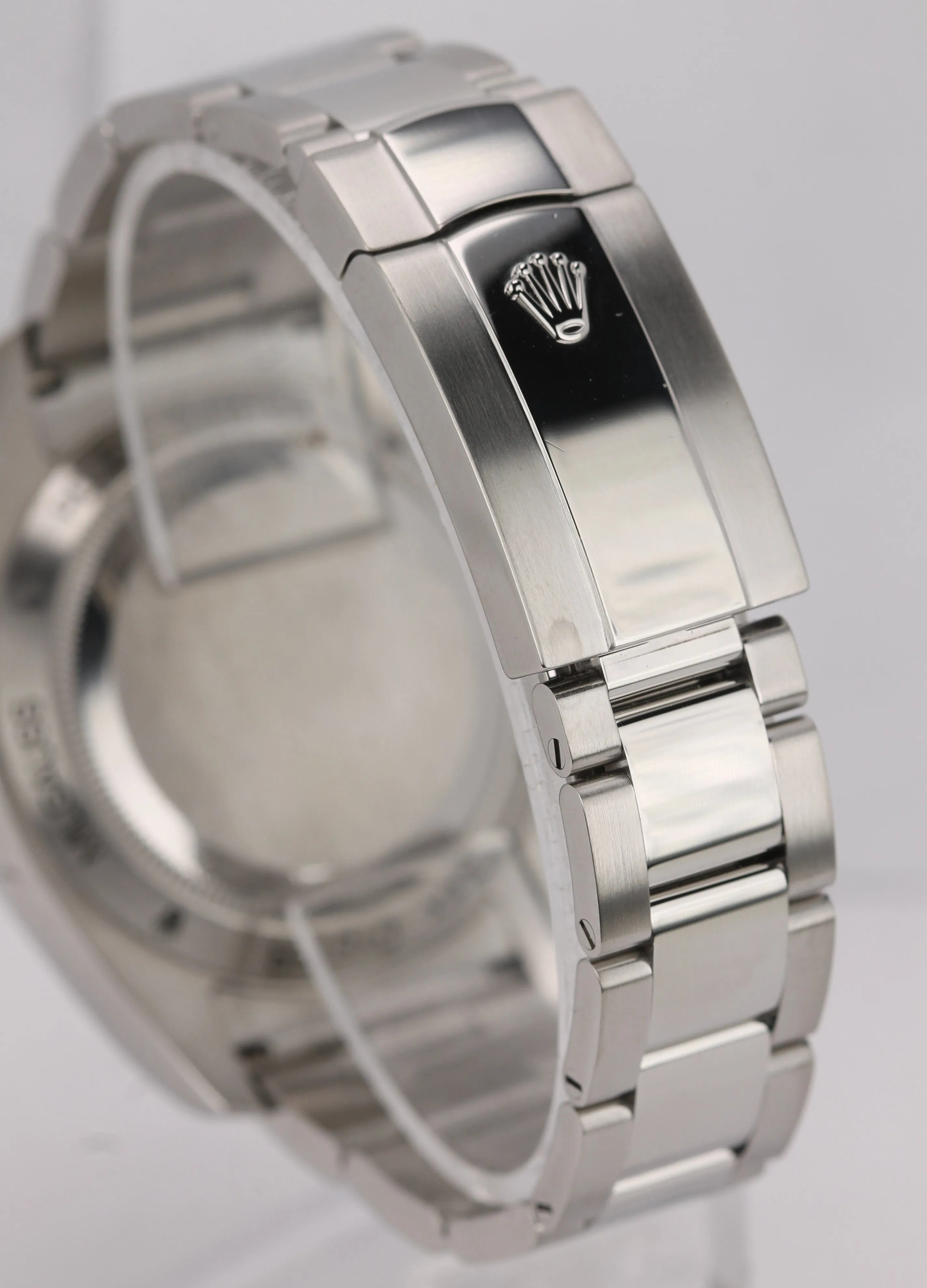 MINT 2020 Rolex Milgauss Z-Blue Green Anniversary 116400 GV Stainless Watch