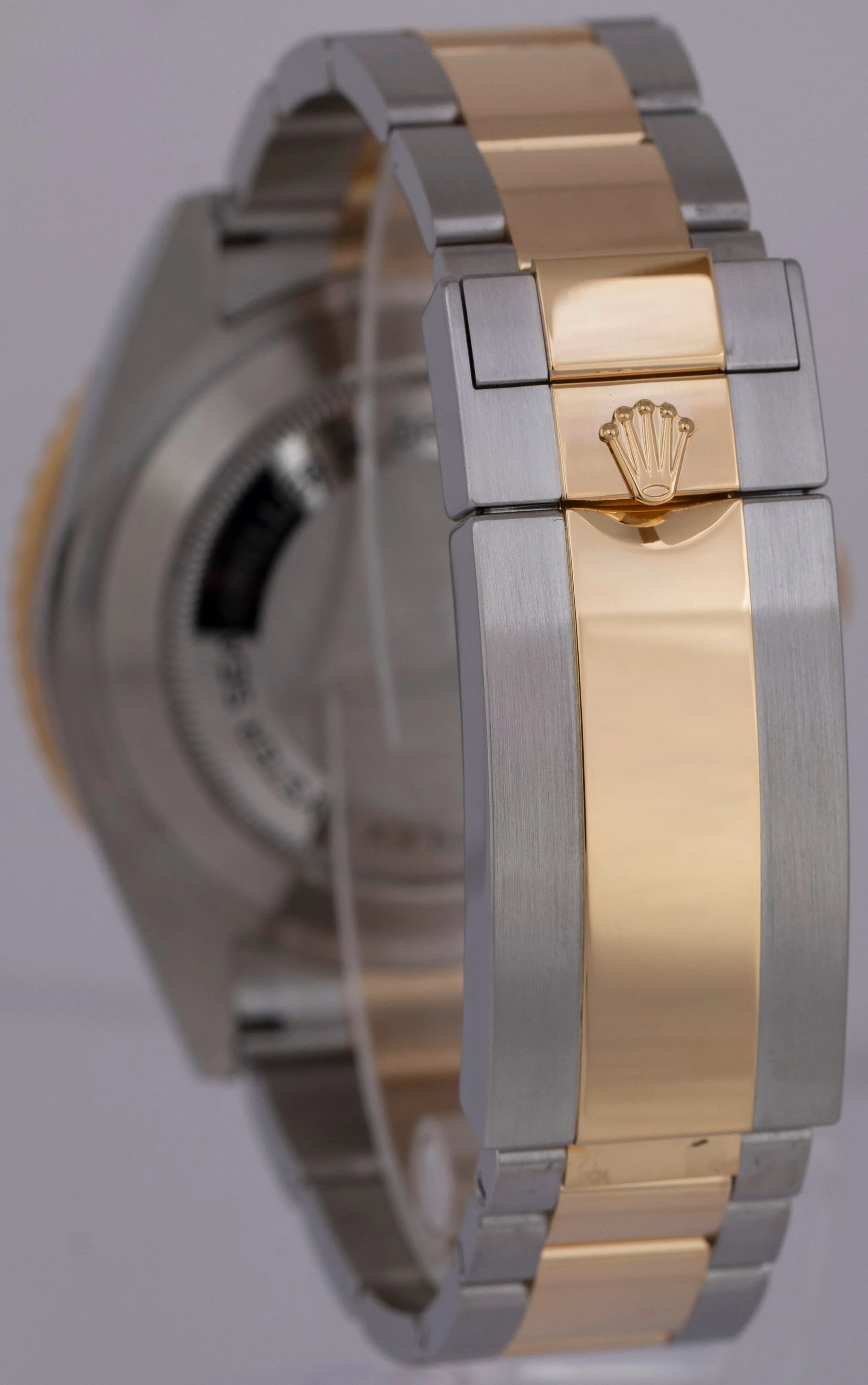 MINT 2022 Rolex Sea-Dweller 43mm Two-Tone 18K Yellow Gold Steel Black 126603 BOX
