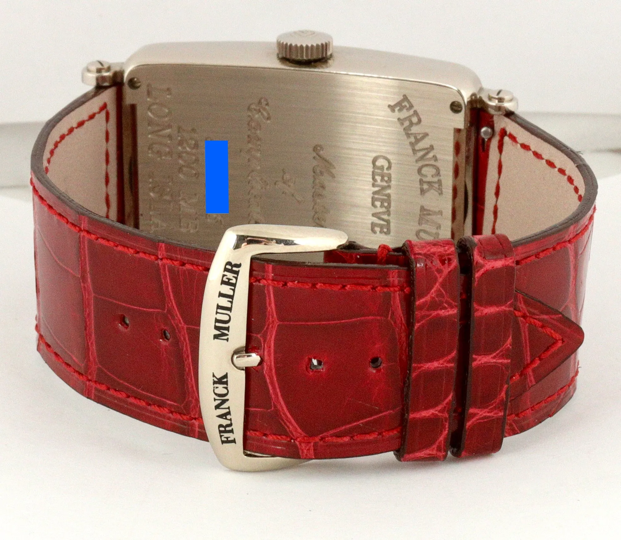 MINT Franck Muller FM Long Island Master Banker 18K White Gold Rhodium 1200 MB