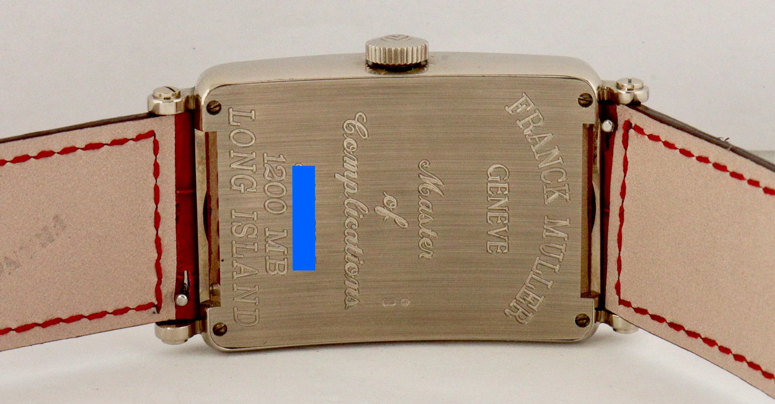 MINT Franck Muller FM Long Island Master Banker 18K White Gold Rhodium 1200 MB