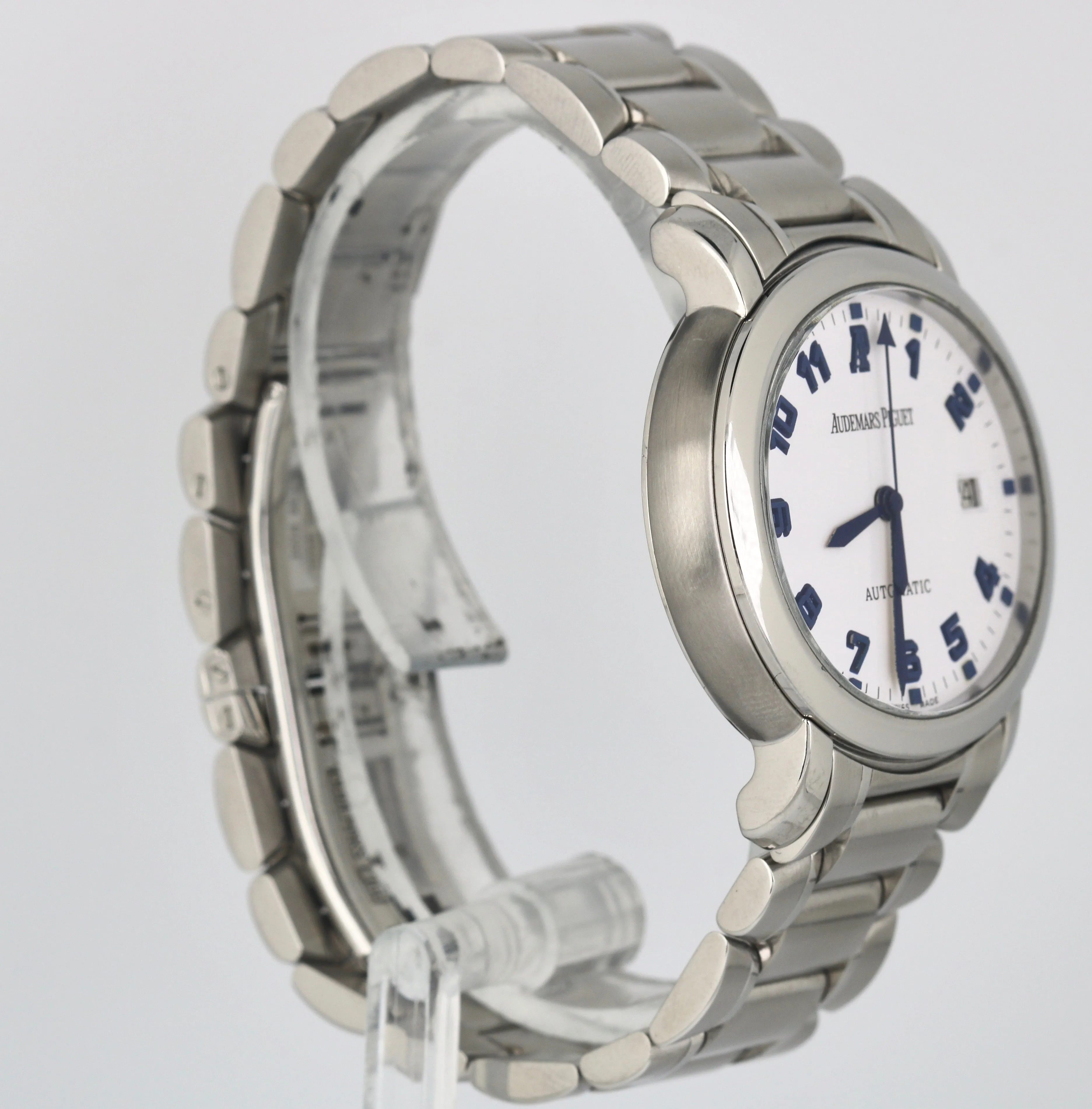 MINT Men's Audemars Piguet Millenary 39mm Stainless Automatic Date 15049ST Watch