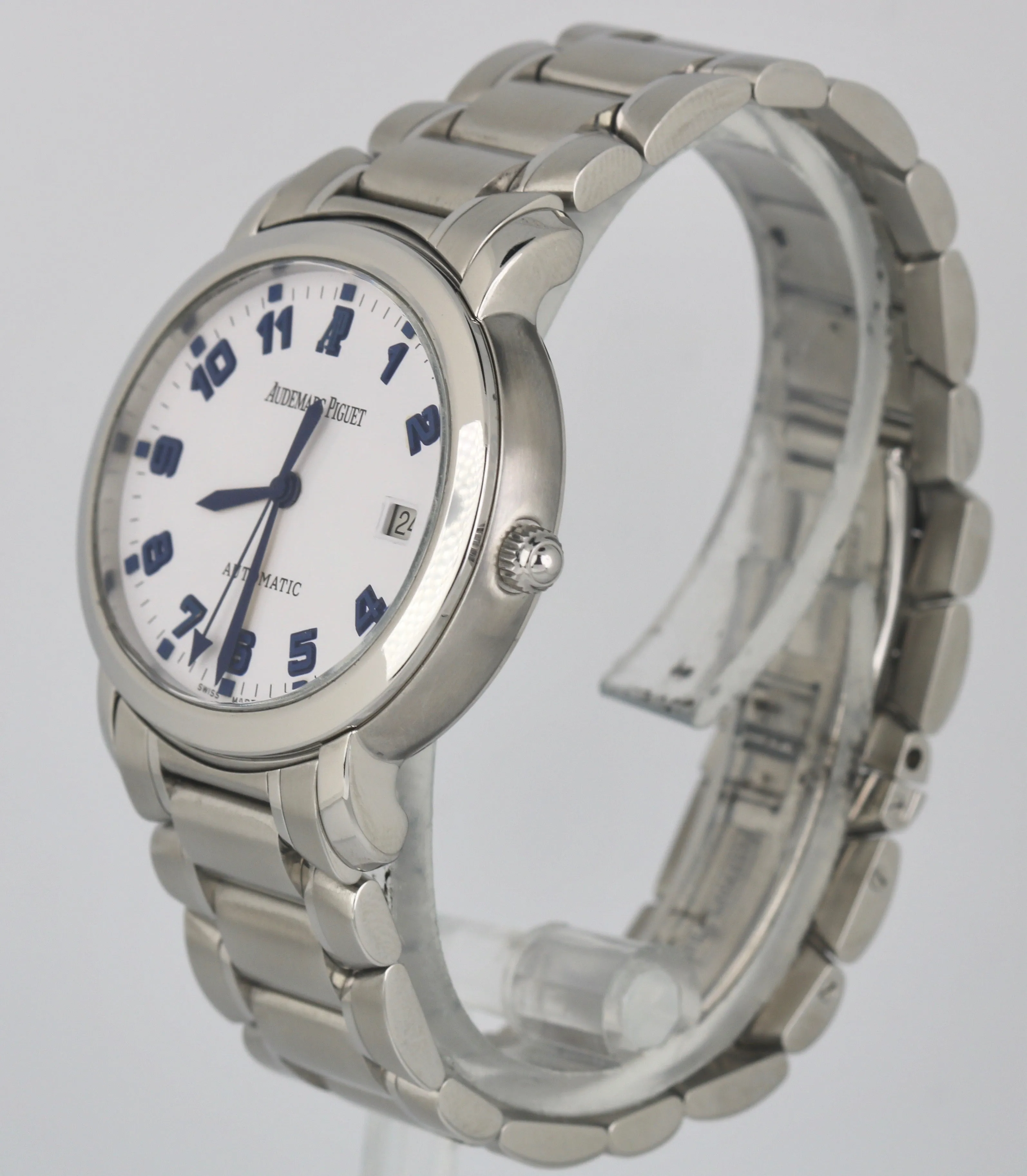 MINT Men's Audemars Piguet Millenary 39mm Stainless Automatic Date 15049ST Watch