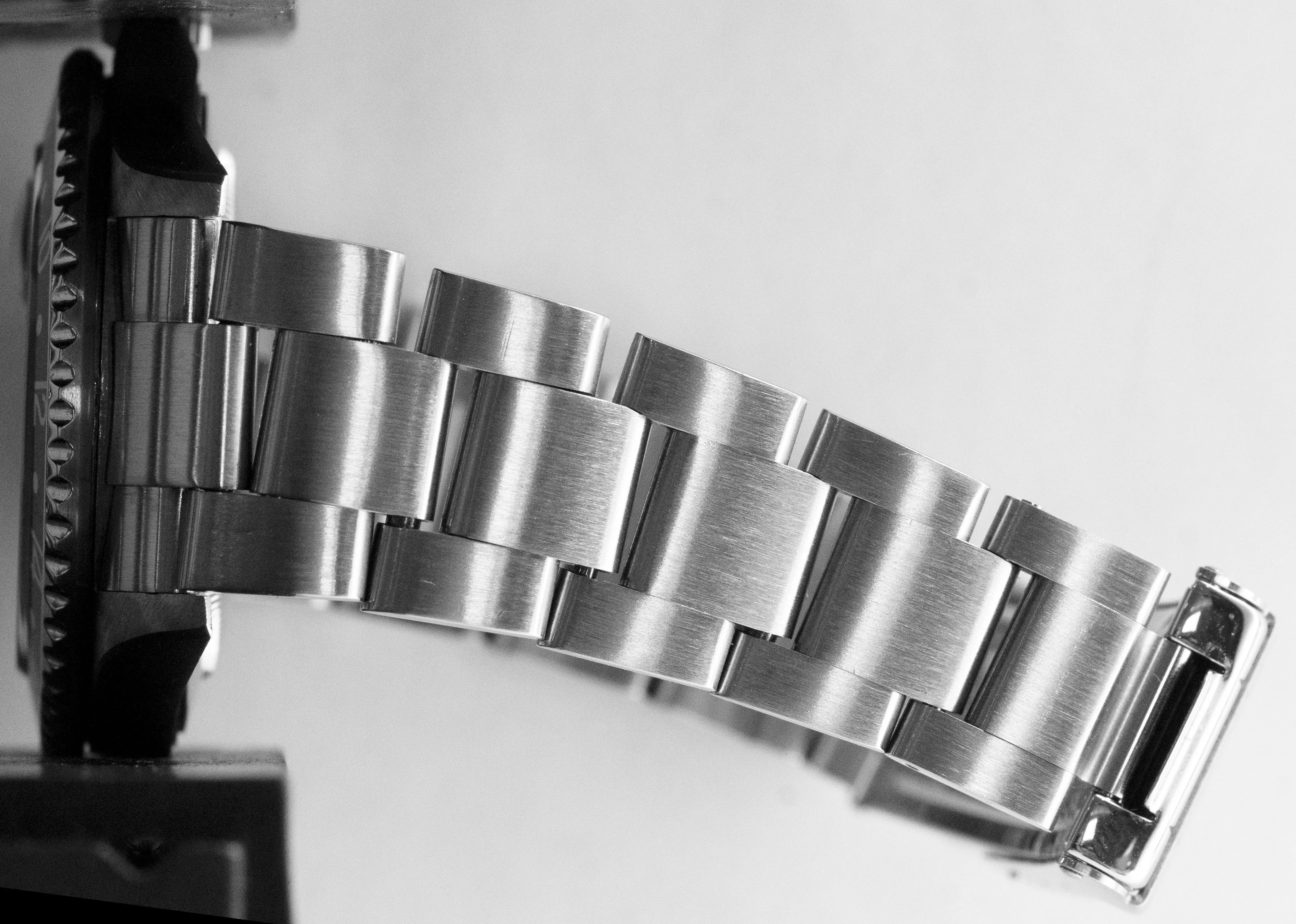 MINT PAPERS Rolex GMT-Master II 40mm Black NO-HOLES Stainless 16710 Watch BOX